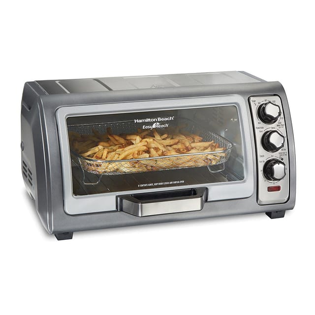 Air fryer with OTG, 16L Capacity, 6 in 1 – Air fryer, Bake, Broil, Toast, Grill, Dehydrate (Stainless Steel, 1400W) 360 Degree Rapid Heat Circulation, Monitor Your Cooking